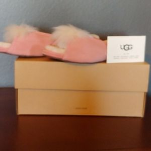 Brand New in Box pink slippers